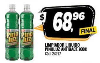 Supermercados Yaguar Limpiador Liquido Pinoluz Antibact 900c oferta