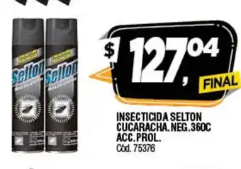 Supermercados Yaguar Selton Insecticida Cucaracha Neg 360cc Prol oferta