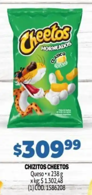 Makro Chizitos Cheetos Queso x 238 g oferta