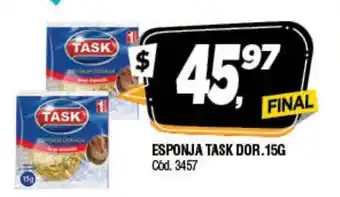 Supermercados Yaguar Task Esponja Dor 15g oferta
