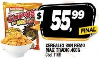 Cereales San Remo Maiz Tradic 400g