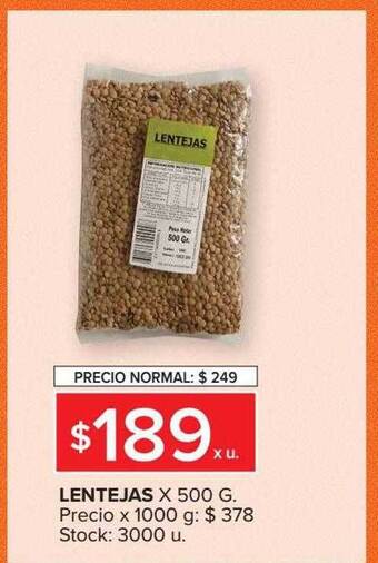 Carrefour Market Lentejas oferta