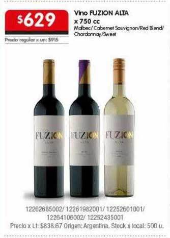 Disco Vino fuzion alta oferta