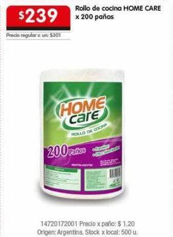Disco Rollo de cocina home care oferta