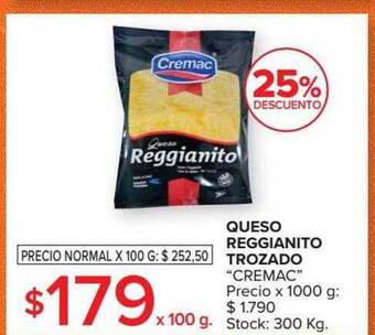 Carrefour Market Queso reggianito trozado oferta