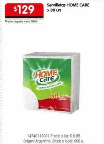 Disco Servilletas home care oferta