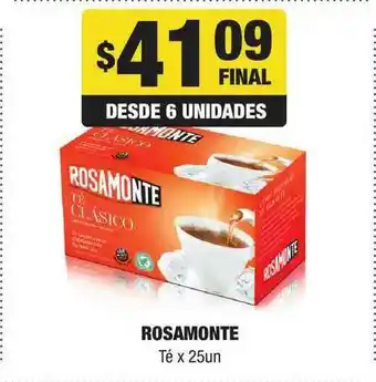 Rosamonte Té x 25un