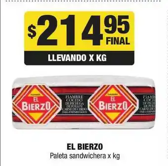 Maxi Ofertas El Bierzo Paleta Sandwichera oferta
