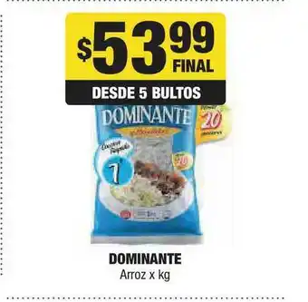 Maxi Ofertas Dominante Arroz oferta
