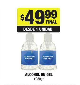 Maxi Ofertas Alcohol En Gel x 250gr oferta