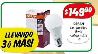 Almacor Osram Lampara LED 9 wts oferta