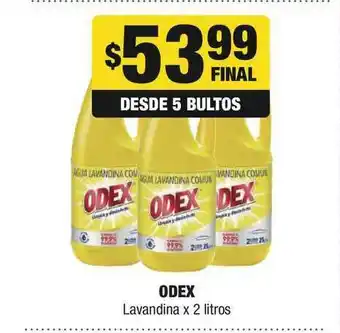 Maxi Ofertas Odex Lavandina x 2 litros oferta