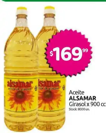 Cordiez Aceite Alsamar Girasol x 900cc oferta