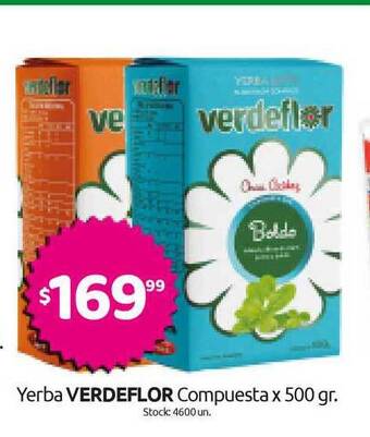 Cordiez Yerba Verdeflor Compuesta x 500gr oferta