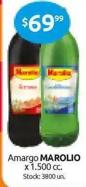 Cordiez Amargo Marolio x 1.500cc oferta