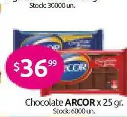 Cordiez Chocolate Arcor x 25gr oferta