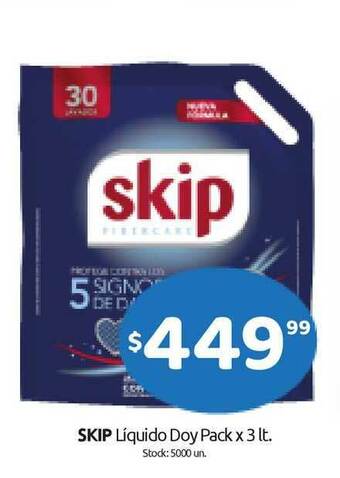Cordiez Skip Líquido Doy Pack x 3lt oferta