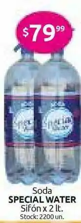Cordiez Soda Special Water Sifón x 2lt oferta