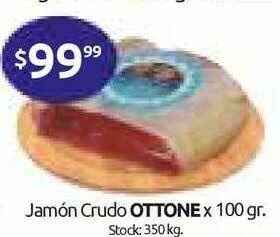 Cordiez Jamón Crudo Ottone x 100gr oferta