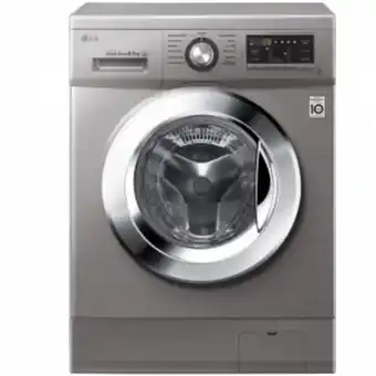 Lg lavarropas frontal 8.5kg/1400rpm silver