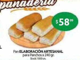 Cordiez Elaboración Artesanal Pan Para Panchos x 240gr oferta