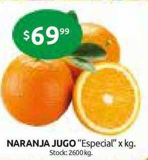 Cordiez Naranja Jugo oferta