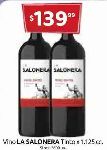 Cordiez Vino La Salonera Tinto x 1.125cc oferta
