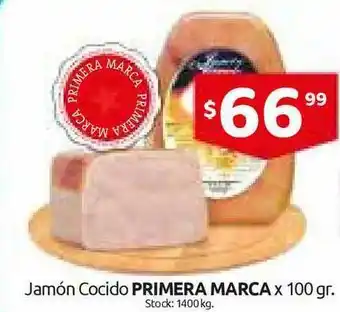 Cordiez Jamón Cocido Primera Marca x 100gr oferta