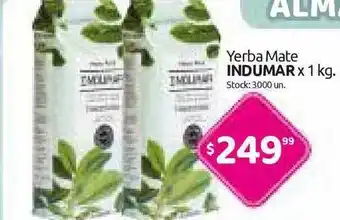 Cordiez Indumar Yerba Mate x 1kg oferta