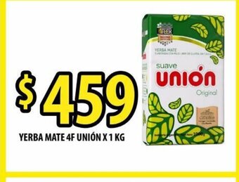 Punto Mayorista Yerba Mate 4F Unión x 1 Kg oferta