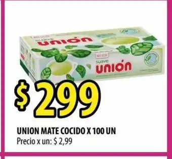 Punto Mayorista Union Mate Cocido x 100 Un oferta
