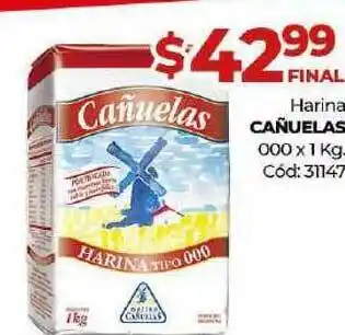 Diarco Cañuelas Harina x 1kg oferta