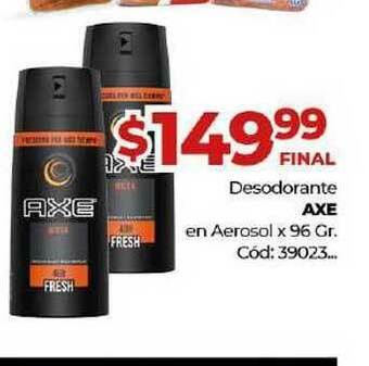 Diarco Axe Desodorante En Aerosol x 96gr oferta