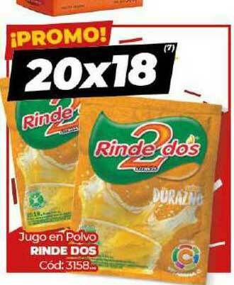 Diarco Rinde Dos Jugo En Polvo oferta