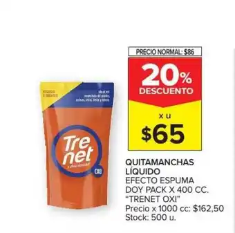 Quitamanchas Liquido Efecto Espuma Doy Pack