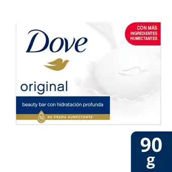 Carrefour Jabón tocador dove blanco 90 g. oferta