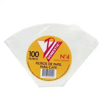 Coto Filtro para cafe domestic nro 4 paq 100 oferta