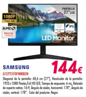 Samsung LF27T370FWRXEN 27''