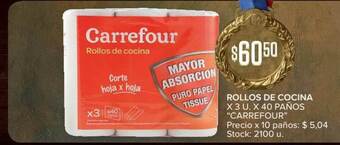 Carrefour Market Rollos De Cocina oferta