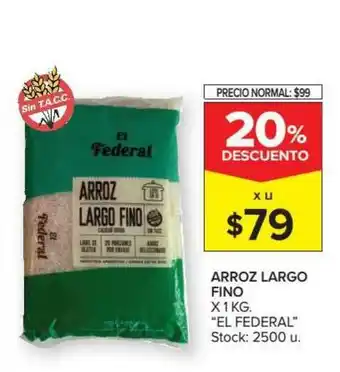 Carrefour Market Arroz Largo Fino x 1kg oferta
