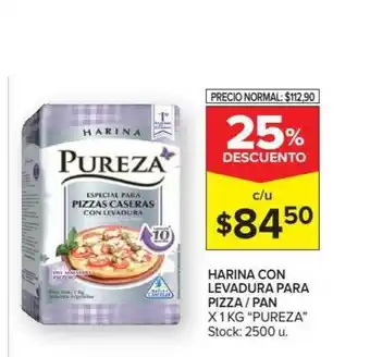 Carrefour Market Harina Con Levadura Para Pizza Pan x 1kg oferta