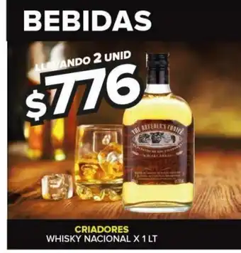 Carrefour Maxi Criadores Whisky Nacional x 1 Lt oferta