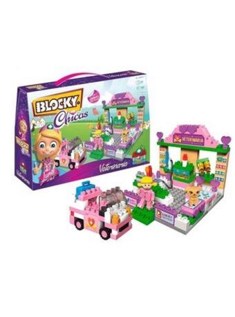 El Mundo del Juguete Blocky chicas veterinaria 150 piezas oferta