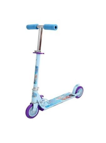 El Mundo del Juguete Monopatin aluminio ruedas con luces original frozen color violeta oferta