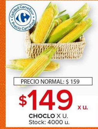 Carrefour Maxi Choclo oferta