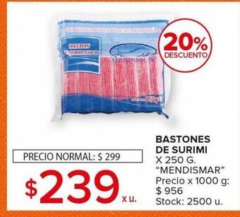 Carrefour Maxi Bastones de surimi oferta