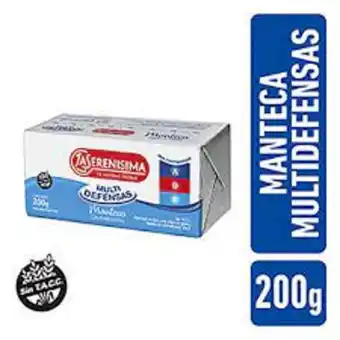 El Abastecedor Sere manteca c/crema leche x200g oferta
