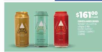 Makro Cerveza andes origen variedad oferta