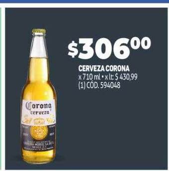 Makro Cerveza corona oferta