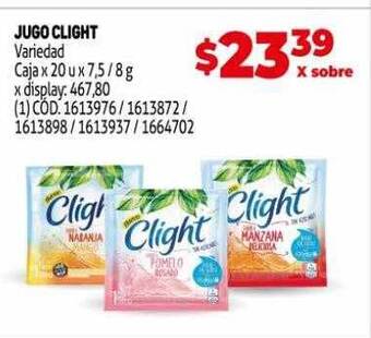 Makro Jugo clight variedad oferta